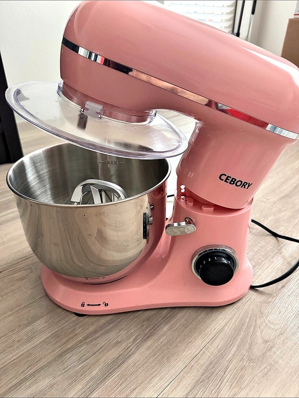 CEBORY 3-in-1 Stand Mixer 6.5 QT Pink